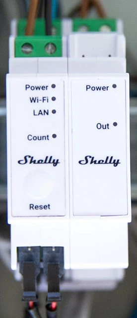 Shelly Pro 3EM + Shelly Pro 3EM Addon