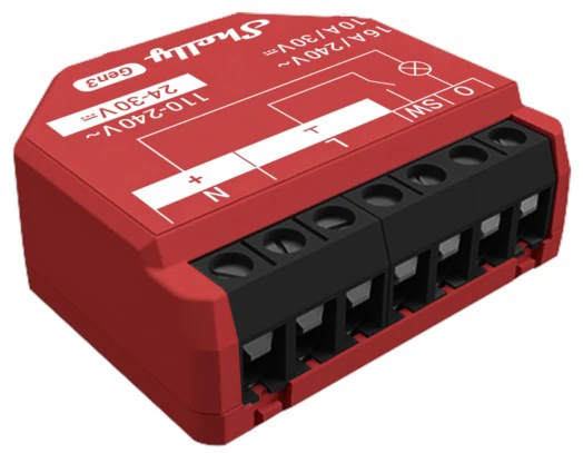 Infälld strömbrytare