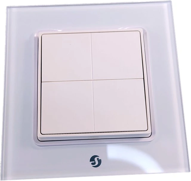 Väggströmbrytare med ram