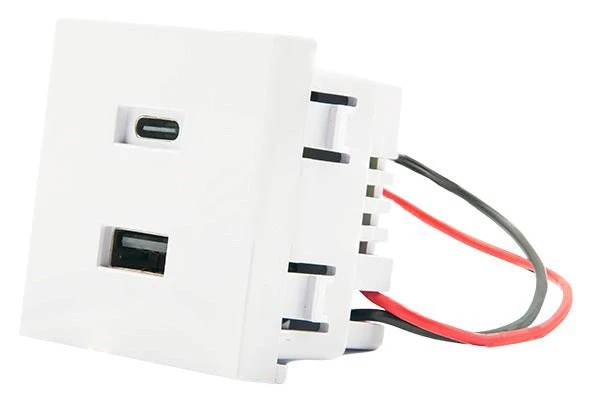 Shelly USB charger for Wall Display Stand White