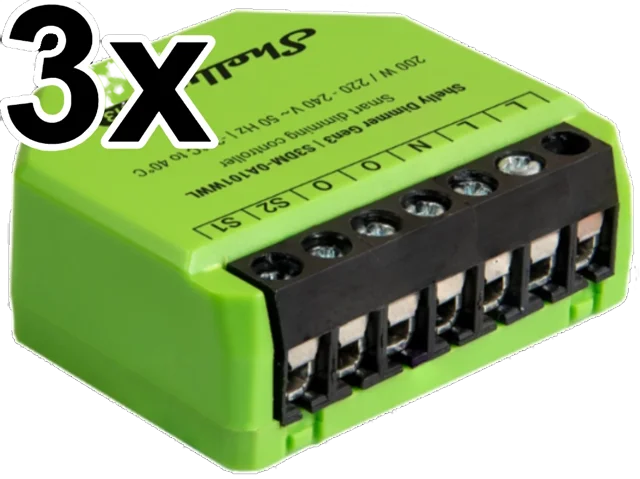 3 x Dimmer